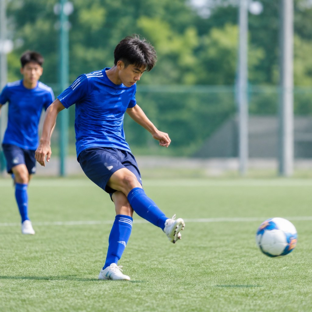 サッカーのシュート位置と角度で変わる得点の難易度