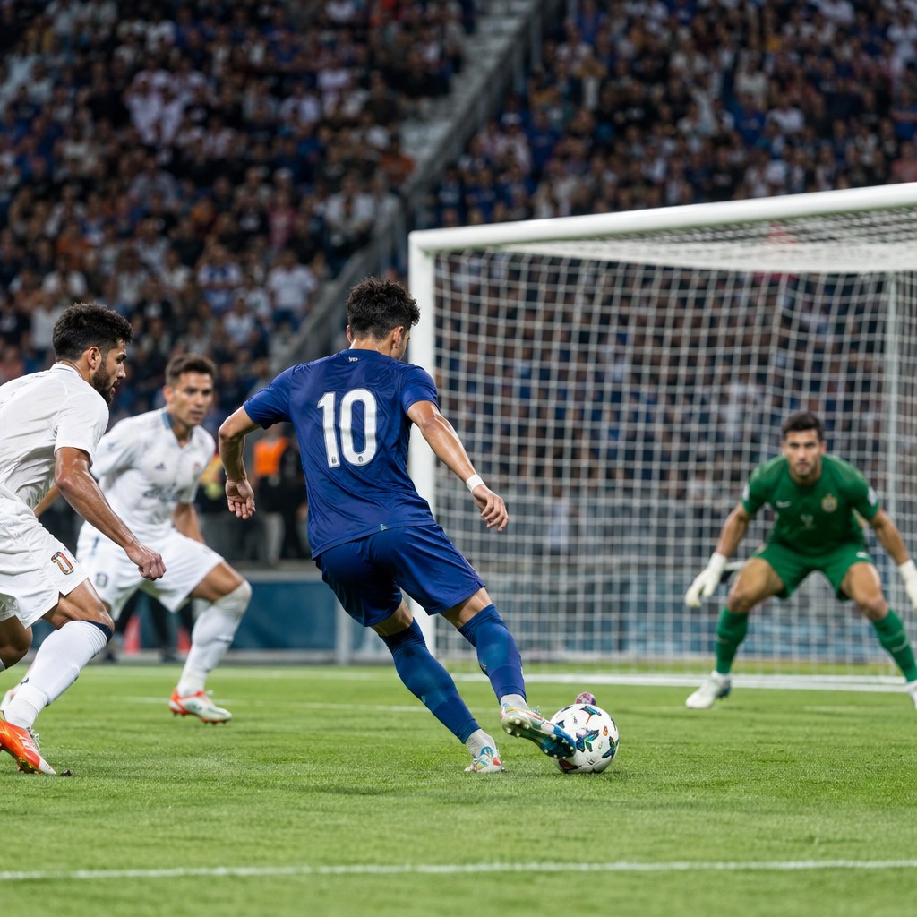W杯の決定率とシュート位置を分析するFW