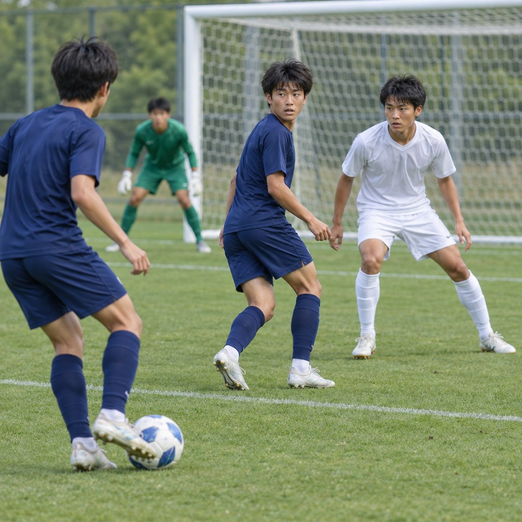 FWでレギュラーになるために、出し手と相手を確認する練習